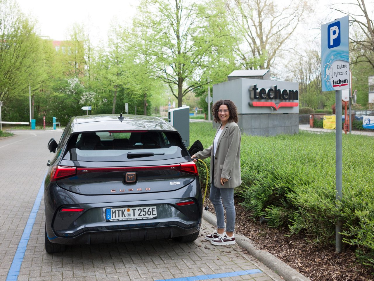 Techem offers EV-Charging services