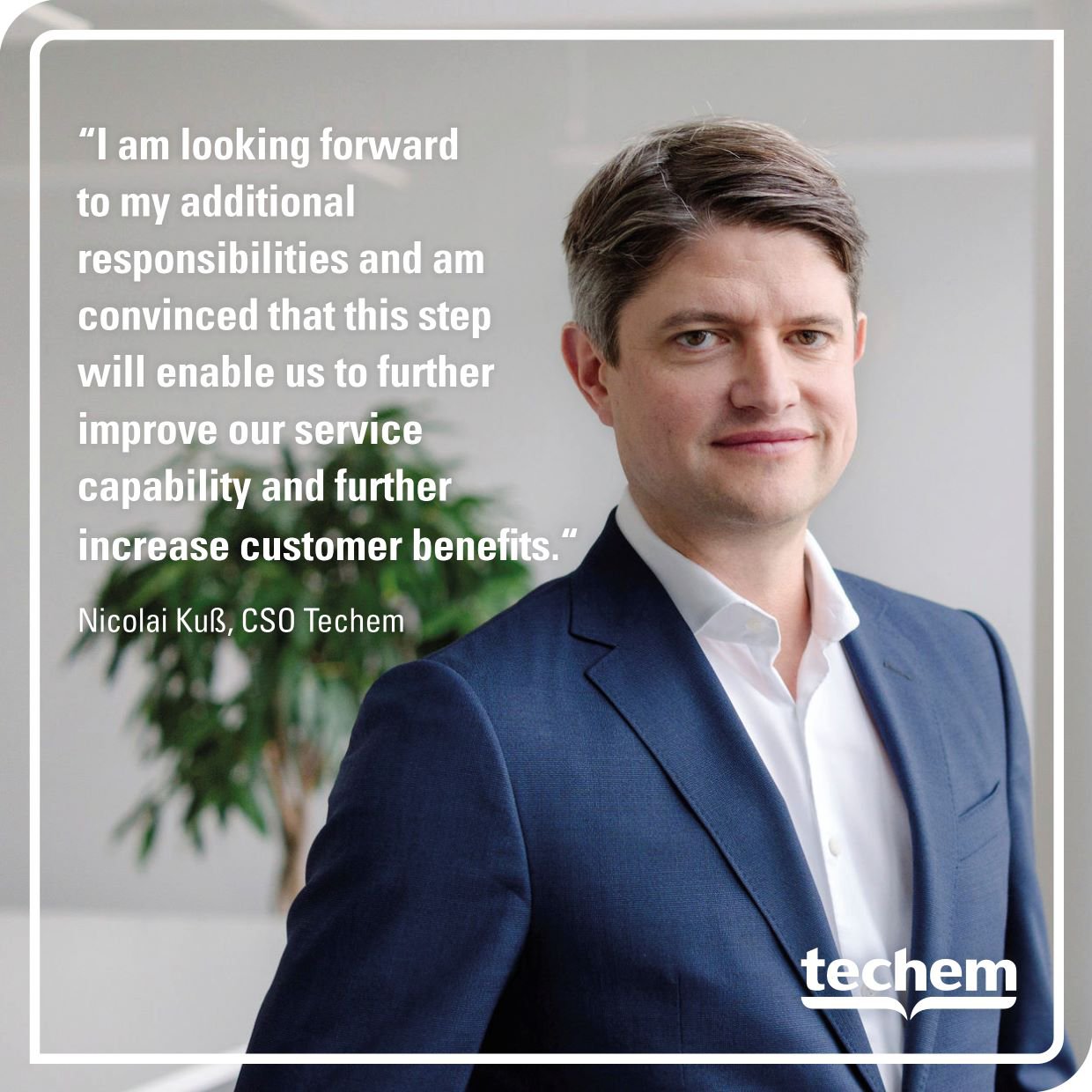 Nicolai Kuß, CSO of Techem