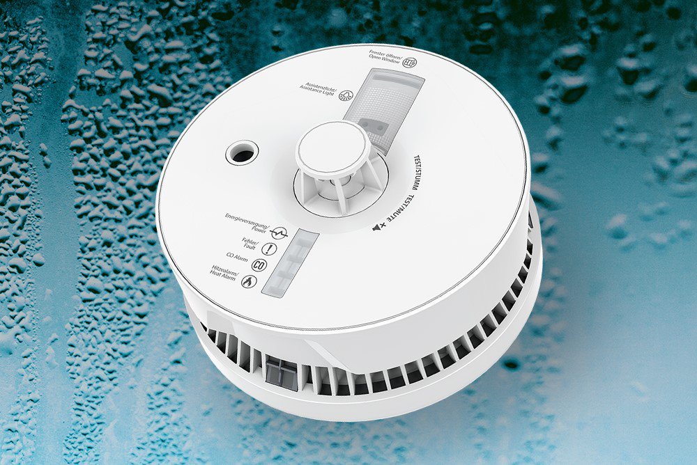 Multisensor Plus auf blauem Hintergrund
